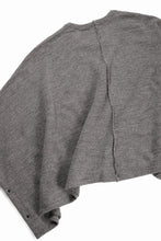 Load image into Gallery viewer, KLASICA WEARABLE BIG STOLE PONCHO / SHETLAND WOOL AMUNZEN (SAND)