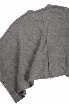Load image into Gallery viewer, KLASICA WEARABLE BIG STOLE PONCHO / SHETLAND WOOL AMUNZEN (SAND)