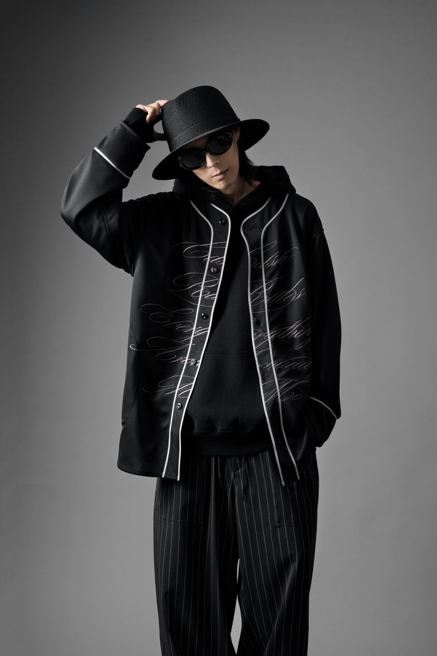 画像をギャラリービューアに読み込む, LASTMAN BASEBALL SHIRT "C.R.E.A.M" (L/S) (BLACK)