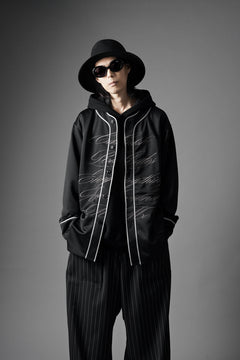 画像をギャラリービューアに読み込む, LASTMAN BASEBALL SHIRT "C.R.E.A.M" (L/S) (BLACK)