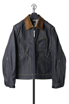Load image into Gallery viewer, F/CE. × Lee 91-B MODULAR COVERALL JACKET / CORDURA® DENIM (INDIGO)