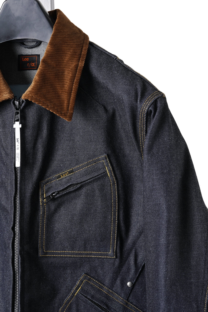 Load image into Gallery viewer, F/CE. × Lee 91-B MODULAR COVERALL JACKET / CORDURA® DENIM (INDIGO)
