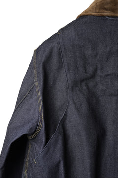 Load image into Gallery viewer, F/CE. × Lee 91-B MODULAR COVERALL JACKET / CORDURA® DENIM (INDIGO)