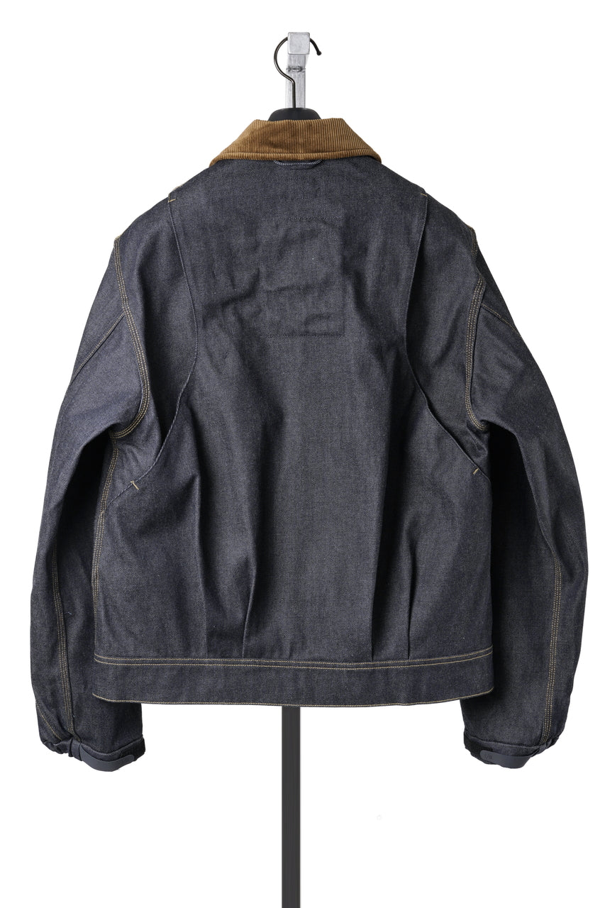 Load image into Gallery viewer, F/CE. × Lee 91-B MODULAR COVERALL JACKET / CORDURA® DENIM (INDIGO)