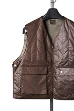 画像をギャラリービューアに読み込む, F/CE. × Lee 91-B MODULE VEST / PRIMALOFT® (BROWN)