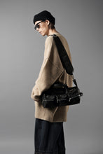 画像をギャラリービューアに読み込む, Portaille GP22 MILITARY BOSTON BAG / ROMA SOFT TANNED HORSE LEATHER (DEEP BLACK)