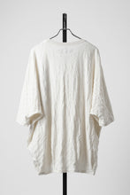 画像をギャラリービューアに読み込む, A.F ARTEFACT GRADIENT PLAID PATTERN DOLMAN TEE (CREAM)