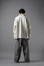 Load image into Gallery viewer, N/07 OPEN COLLAR L/S SHIRT / FRENCH CARZE (WHITE)