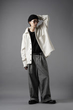 Load image into Gallery viewer, N/07 OPEN COLLAR L/S SHIRT / FRENCH CARZE (WHITE)