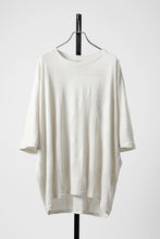 画像をギャラリービューアに読み込む, A.F ARTEFACT DEFORMED STRIPE PATTERN DOLMAN TEE (CREAM)