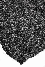 画像をギャラリービューアに読み込む, Y&#39;s for men V-NECK ARAN KNIT CARDIGAN (BLACK)
