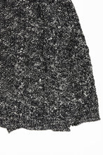 画像をギャラリービューアに読み込む, Y&#39;s for men V-NECK ARAN KNIT CARDIGAN (BLACK)