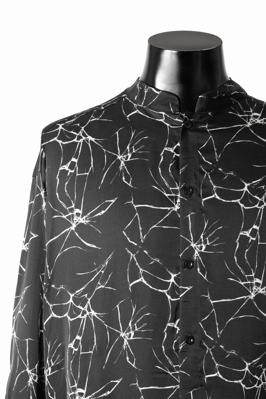 画像をギャラリービューアに読み込む, thom/krom RELAXED AOP SHIRT / SOFT VISCOSE (MARBLE PRINT)