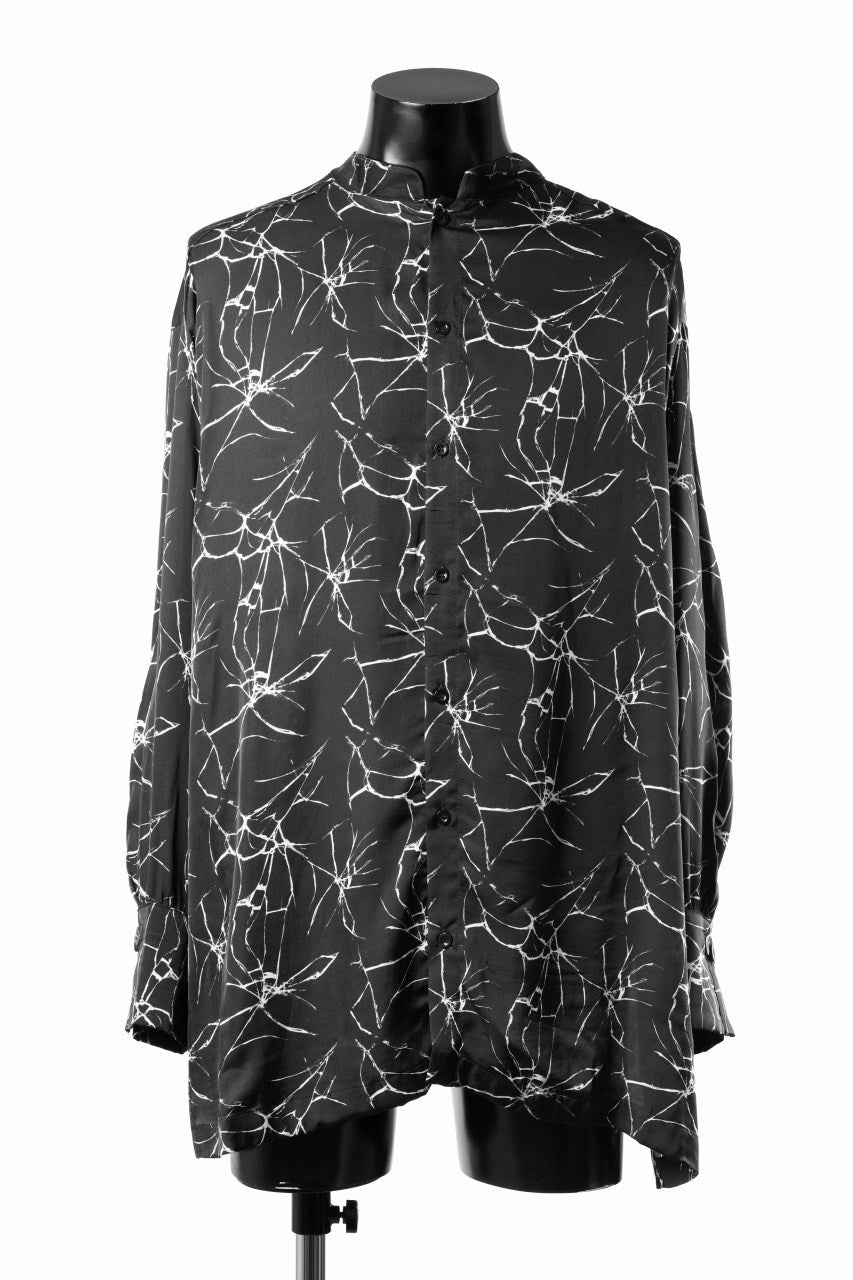 画像をギャラリービューアに読み込む, thom/krom RELAXED AOP SHIRT / SOFT VISCOSE (MARBLE PRINT)