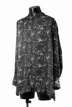 画像をギャラリービューアに読み込む, thom/krom RELAXED AOP SHIRT / SOFT VISCOSE (MARBLE PRINT)
