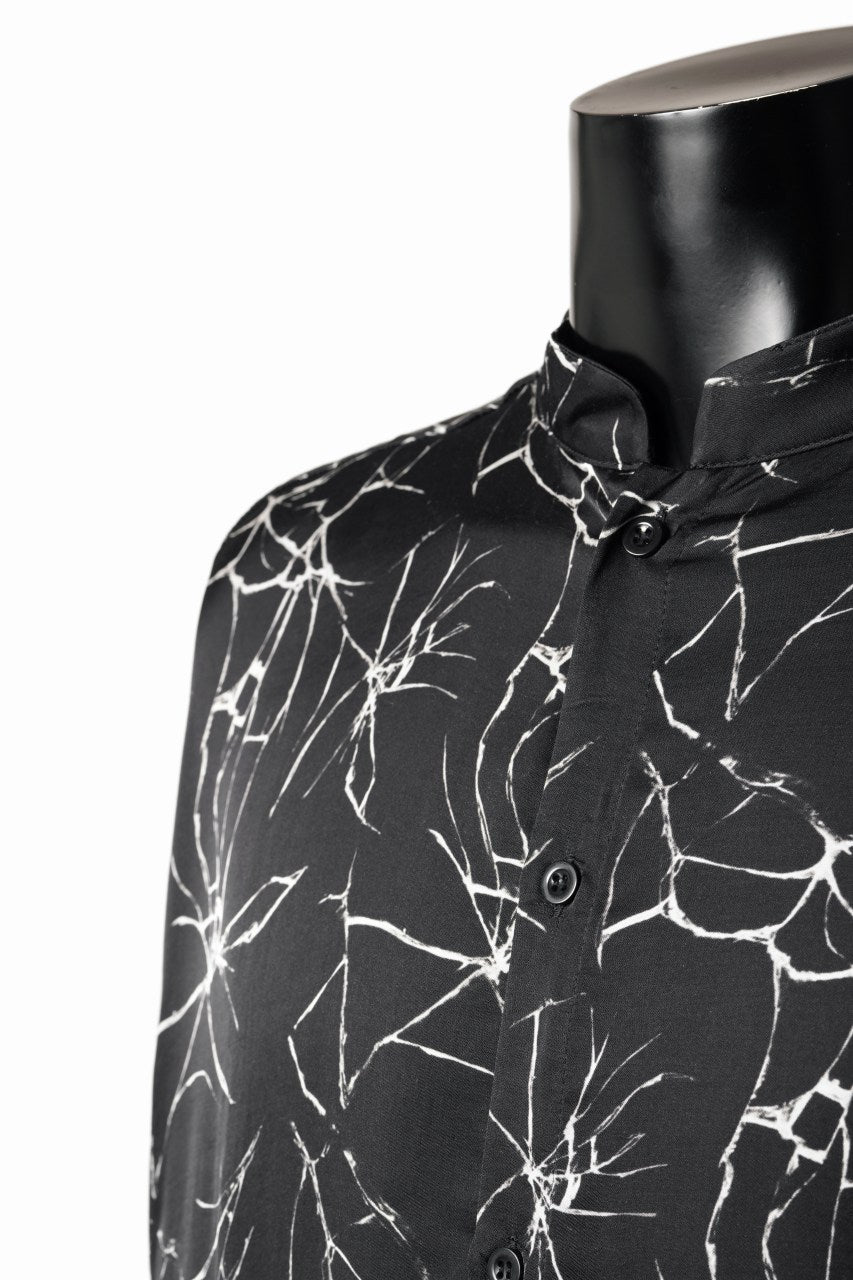 画像をギャラリービューアに読み込む, thom/krom RELAXED AOP SHIRT / SOFT VISCOSE (MARBLE PRINT)