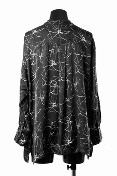 画像をギャラリービューアに読み込む, thom/krom RELAXED AOP SHIRT / SOFT VISCOSE (MARBLE PRINT)