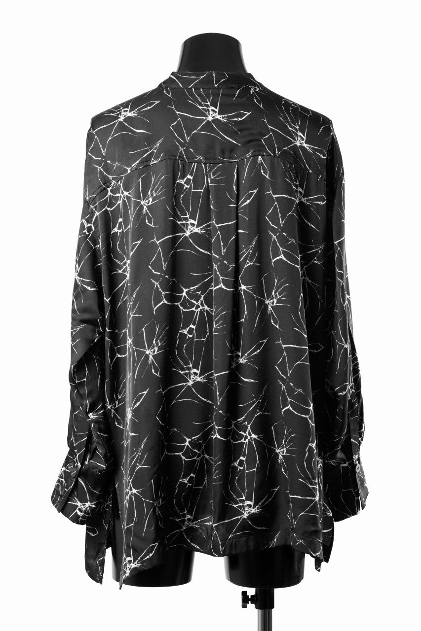 画像をギャラリービューアに読み込む, thom/krom RELAXED AOP SHIRT / SOFT VISCOSE (MARBLE PRINT)