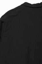 画像をギャラリービューアに読み込む, KLASICA &quot;1983&quot; CUT OFF CLASSIC STRAIGHT COAT / ALEXANDER TWILL MATT MIX (COAL BLACK)