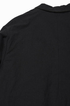 画像をギャラリービューアに読み込む, KLASICA &quot;1983&quot; CUT OFF CLASSIC STRAIGHT COAT / ALEXANDER TWILL MATT MIX (COAL BLACK)