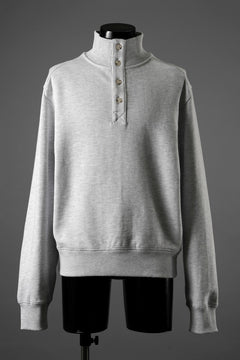 画像をギャラリービューアに読み込む, entire studios PORT PULLOVER SWEAT (HEATHER GREY)