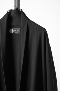画像をギャラリービューアに読み込む, OBLADI CARDIGAN WITH BEIGE STITCHED POCKET (BLACK)
