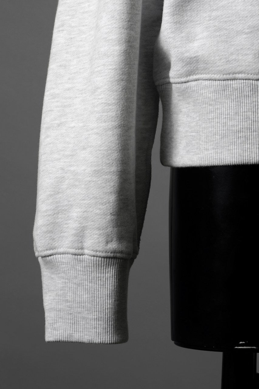 画像をギャラリービューアに読み込む, entire studios PORT PULLOVER SWEAT (HEATHER GREY)