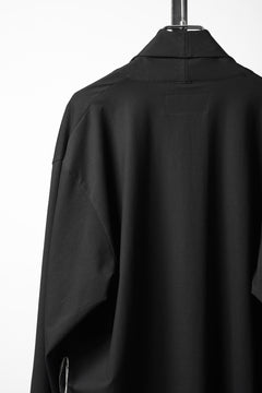 画像をギャラリービューアに読み込む, OBLADI CARDIGAN WITH BEIGE STITCHED POCKET (BLACK)
