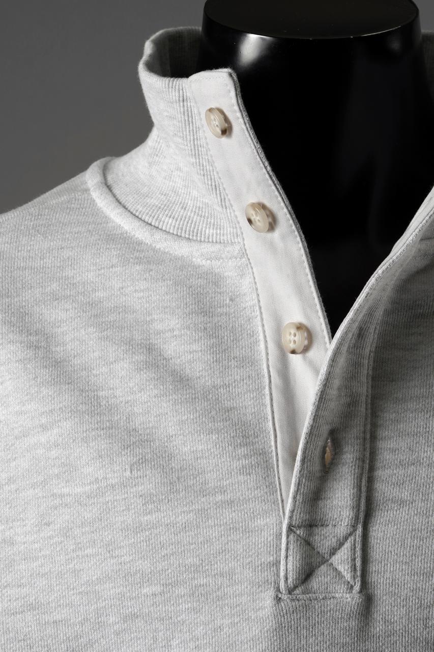 画像をギャラリービューアに読み込む, entire studios PORT PULLOVER SWEAT (HEATHER GREY)