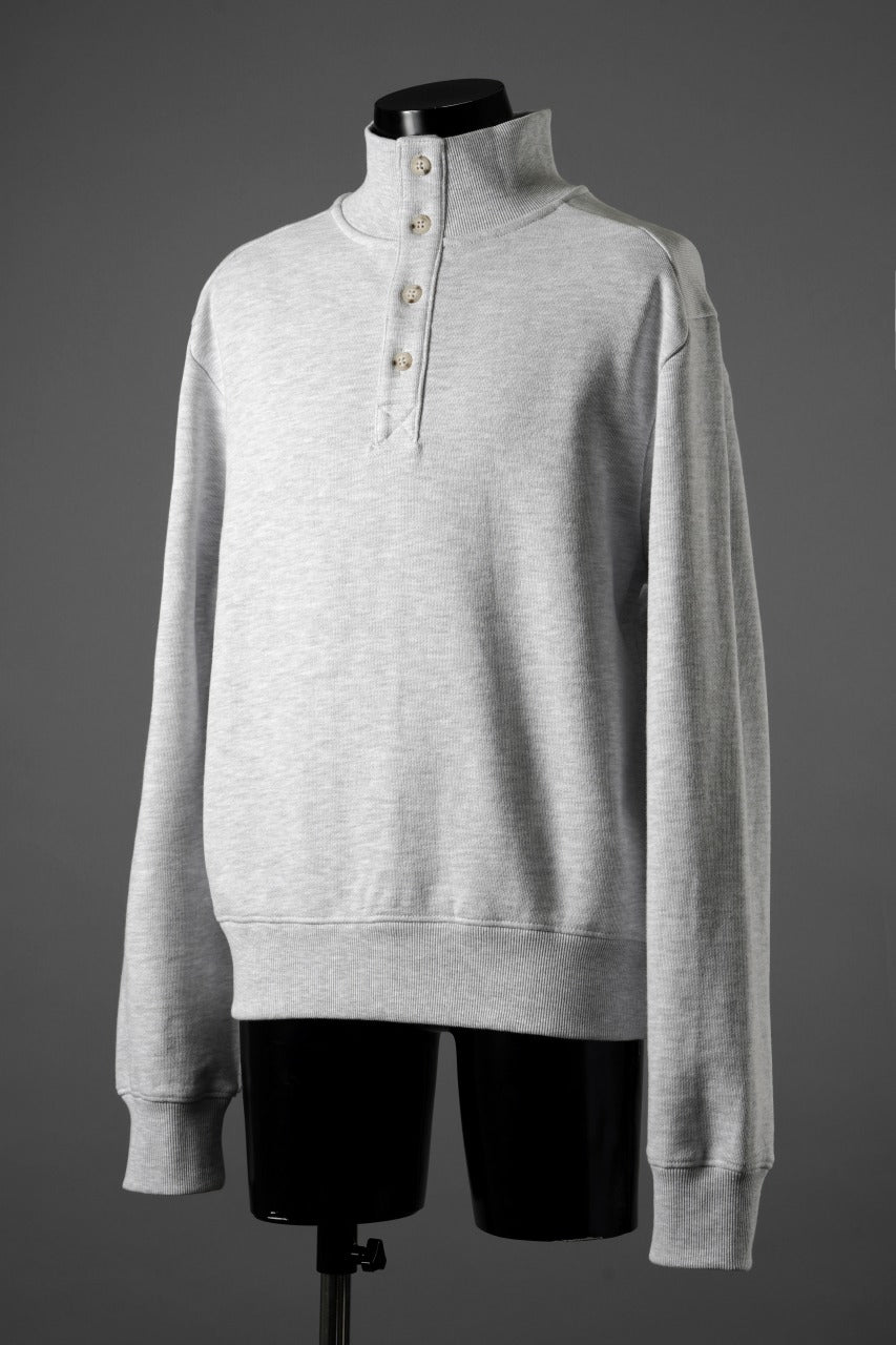 画像をギャラリービューアに読み込む, entire studios PORT PULLOVER SWEAT (HEATHER GREY)