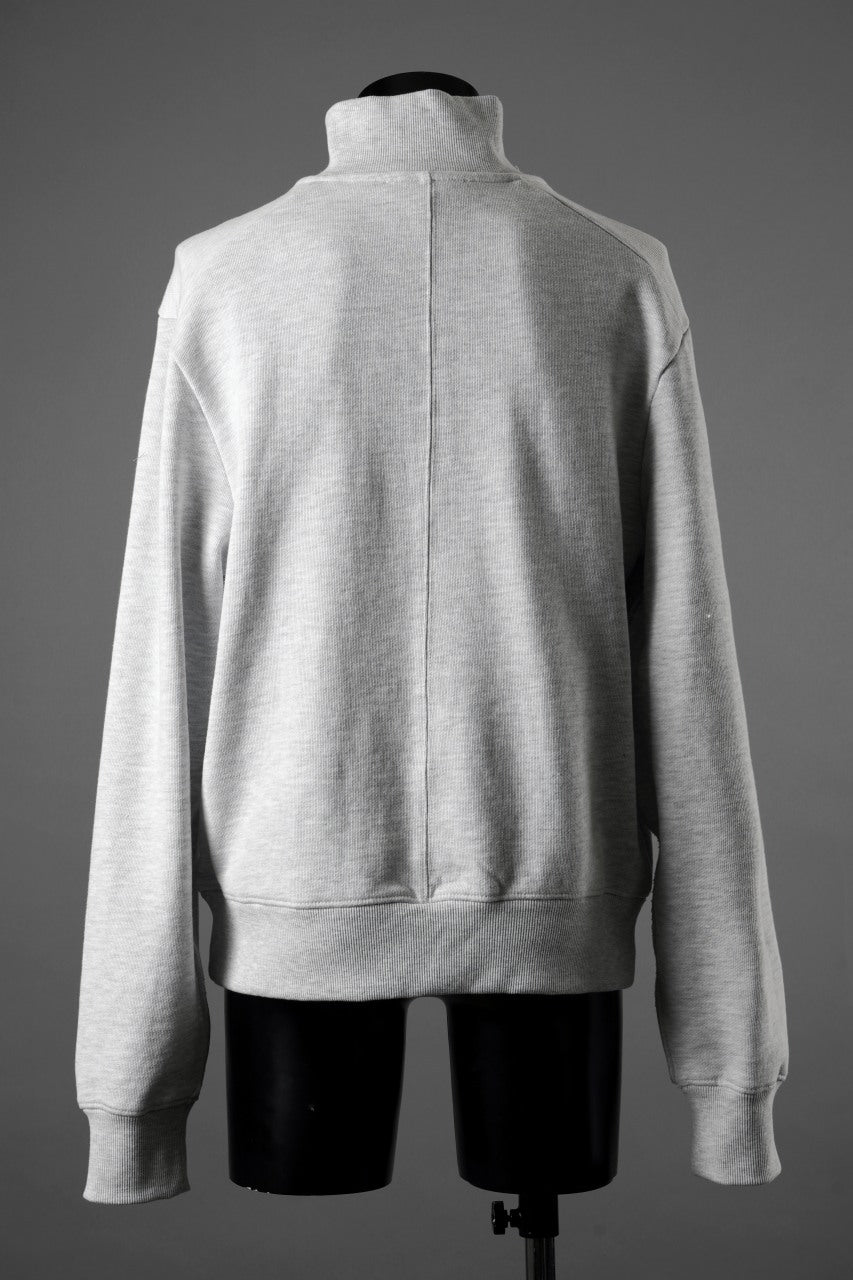 画像をギャラリービューアに読み込む, entire studios PORT PULLOVER SWEAT (HEATHER GREY)