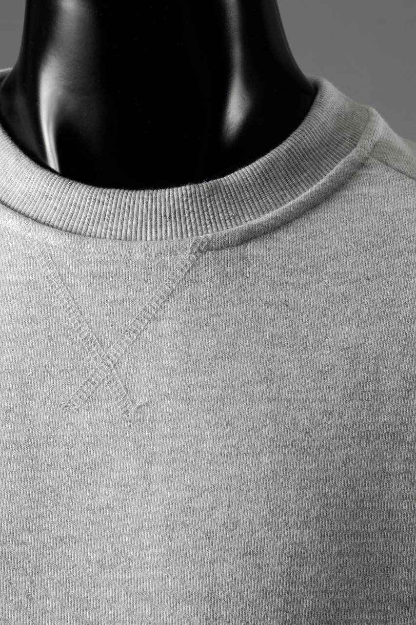 画像をギャラリービューアに読み込む, entire studios POD CREW SWEAT (HEATHER GREY)