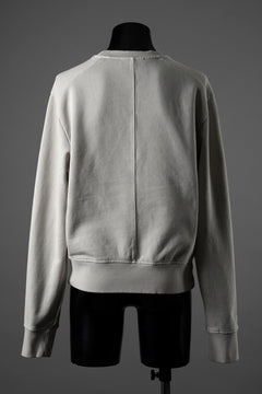 画像をギャラリービューアに読み込む, entire studios POD CREW SWEAT (OFF WHITE)