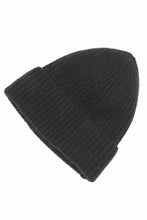 画像をギャラリービューアに読み込む, ISABEL BENENATO Yak Beanie Cap (BLACK)