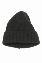 画像をギャラリービューアに読み込む, ISABEL BENENATO Yak Beanie Cap (BLACK)