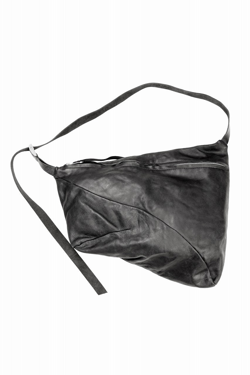 画像をギャラリービューアに読み込む, werkschwarz exclusive SHOULDER BAG 21p / PULL UP COW LEATHER (BLACK)