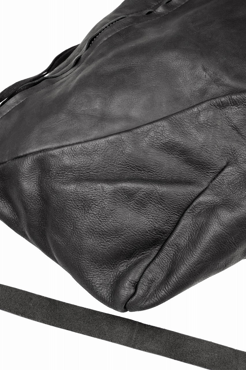 画像をギャラリービューアに読み込む, werkschwarz exclusive SHOULDER BAG 21p / PULL UP COW LEATHER (BLACK)