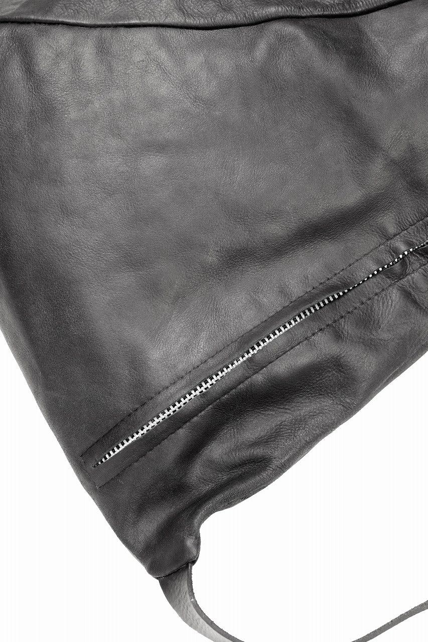 画像をギャラリービューアに読み込む, werkschwarz exclusive SHOULDER BAG 21p / PULL UP COW LEATHER (BLACK)