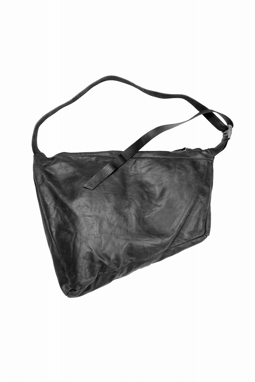 画像をギャラリービューアに読み込む, werkschwarz exclusive SHOULDER BAG 21p / PULL UP COW LEATHER (BLACK)