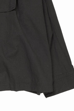 Load image into Gallery viewer, KLASICA EXTRA WIDE BOXY SHIRTS / HIGH TWISTED COTTON POPLIN HANDWASH &amp; SUN DRY (BLACK)