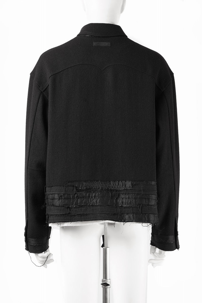 Professor.E APPLIQUE JACKET (BLACK)
