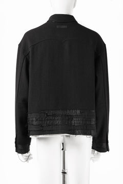 画像をギャラリービューアに読み込む, Professor.E APPLIQUE JACKET (BLACK)