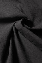 Load image into Gallery viewer, KLASICA EXTRA WIDE BOXY SHIRTS / HIGH TWISTED COTTON POPLIN HANDWASH &amp; SUN DRY (BLACK)