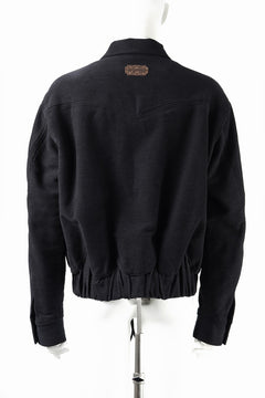 Load image into Gallery viewer, Professor.E PADDED BOMBER JACKET (BLACK)