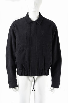 Professor.E PADDED BOMBER JACKET (BLACK)