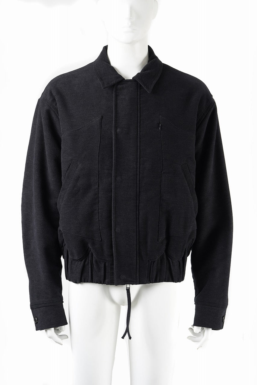 Professor.E PADDED BOMBER JACKET (BLACK)
