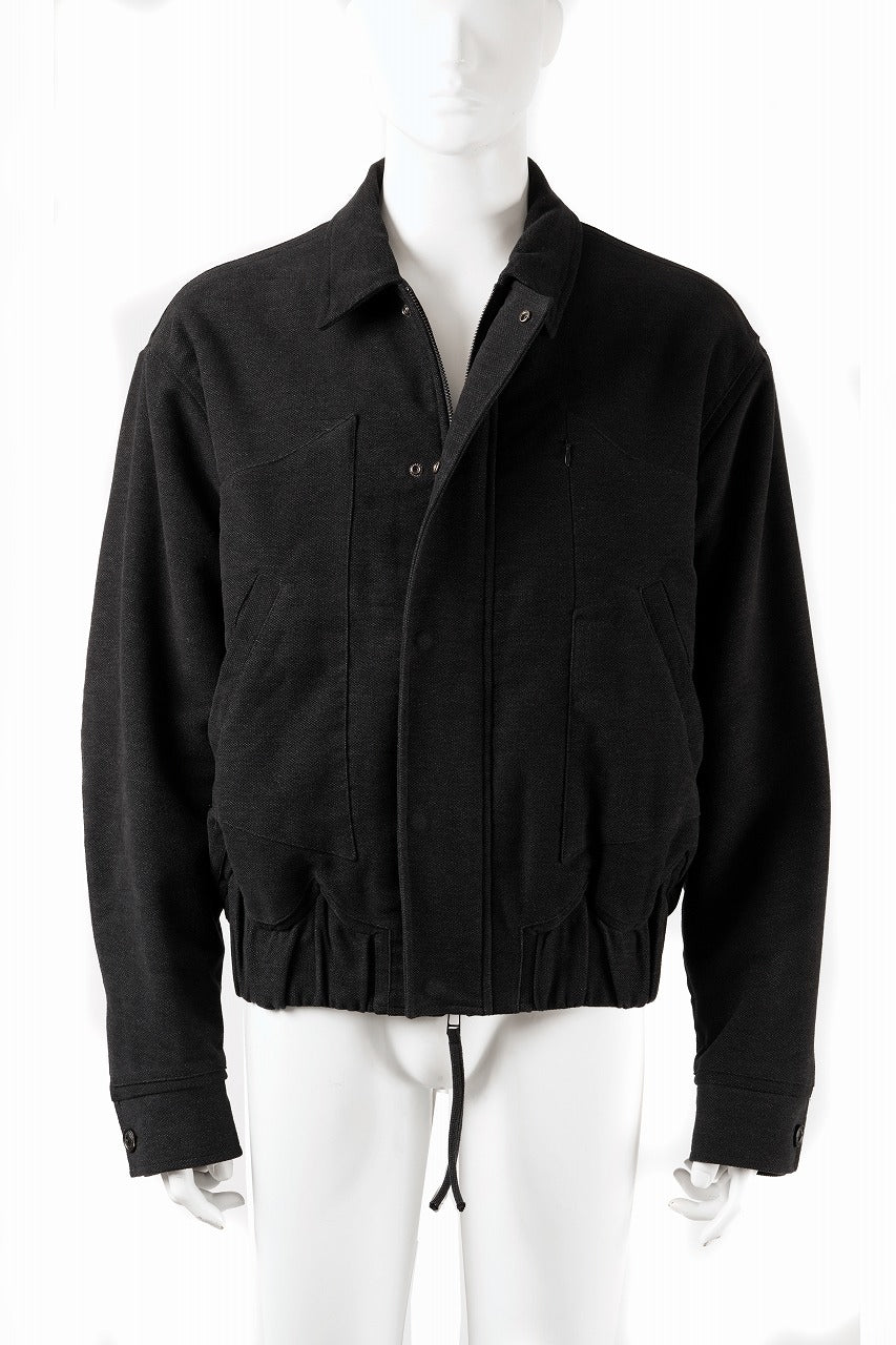 Professor.E PADDED BOMBER JACKET (BLACK)