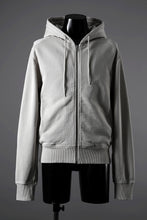画像をギャラリービューアに読み込む, entire studios SLIM ZIP UP SWEAT PARKA (OFF WHITE)