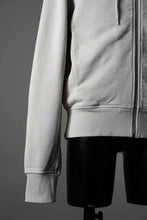 画像をギャラリービューアに読み込む, entire studios SLIM ZIP UP SWEAT PARKA (OFF WHITE)