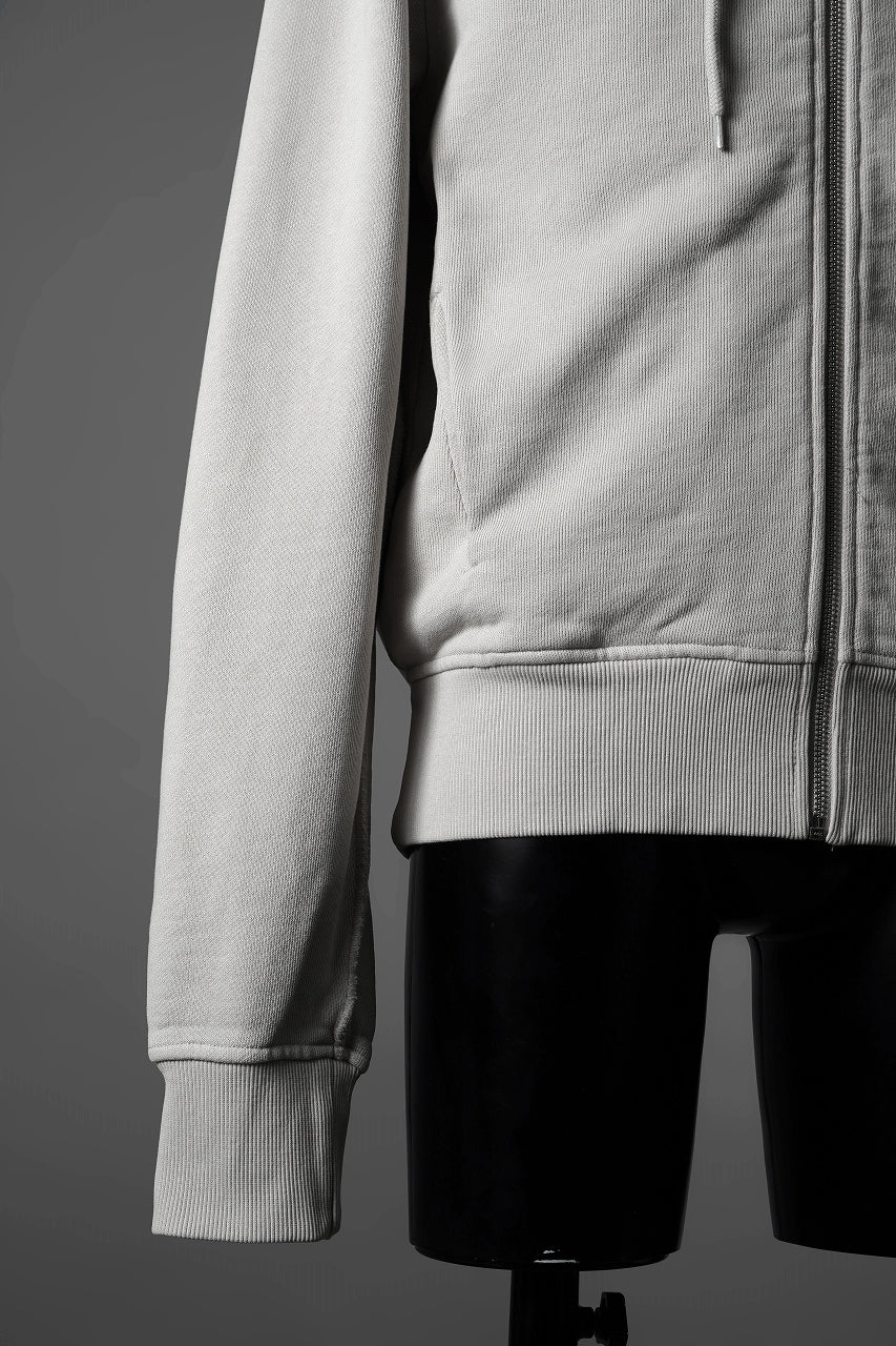 画像をギャラリービューアに読み込む, entire studios SLIM ZIP UP SWEAT PARKA (OFF WHITE)